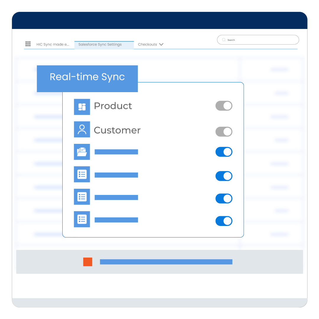 Real-time sync